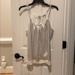 Metallic Silver Express Cami